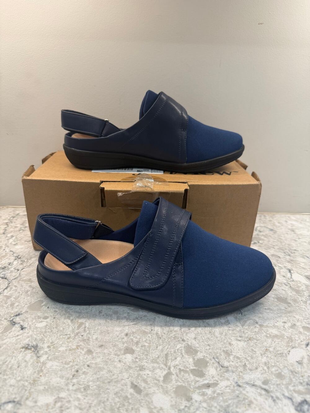 Comfortview The Bryce Orthotic Slingback Shoes Adjustable Sraps Women's Size 7